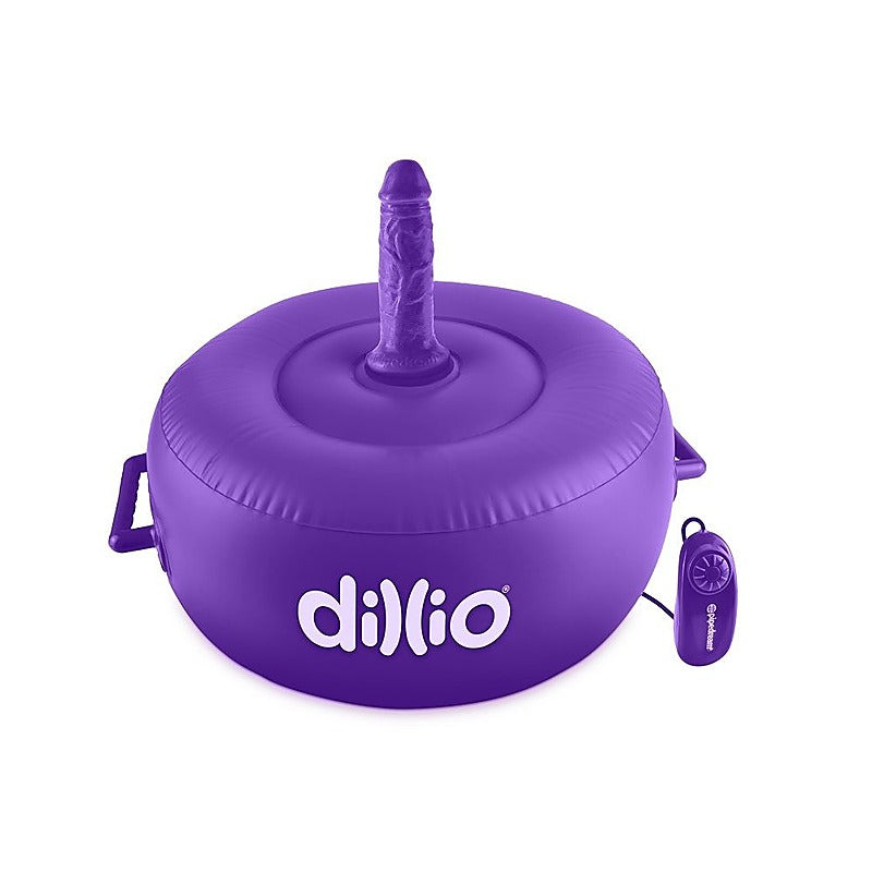 Dillio Vibrating Inflatable Hot Seat By Pipedream Products - Inflatable Dildos and Vibrators