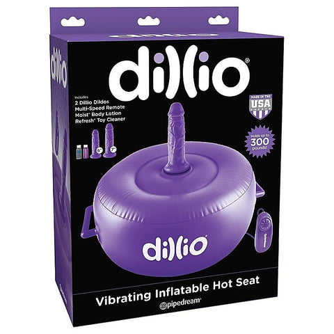 Dillio Vibrating Inflatable Hot Seat By Pipedream Products - Inflatable Dildos and Vibrators