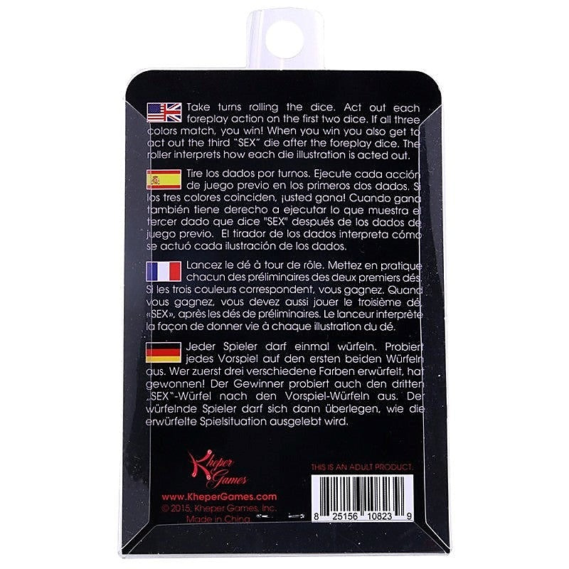 Lucky Sex Dice Game by Kheper Games - Sex Games, Coupons and Tricks