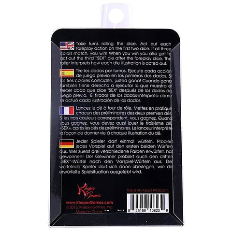 Lucky Sex Dice Game by Kheper Games - Sex Games, Coupons and Tricks