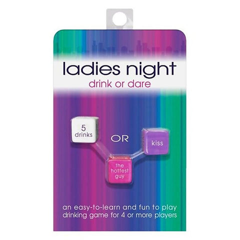 Ladies Night Drink Or Dare Dice Game By Kheper Games - Sex Games, Coupons and Tricks