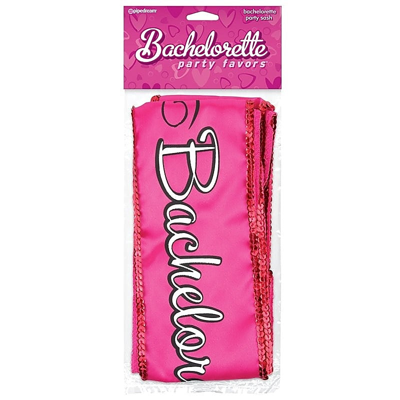 Bachelorette Party Favors Sash By Pipedream Products - Sex Games, Coupons and Tricks