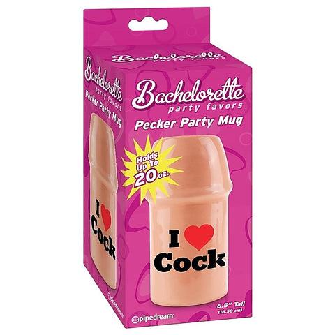 Bachelorette Party Pecker Party Mug By Pipedream Products - Sex Games, Coupons and Tricks
