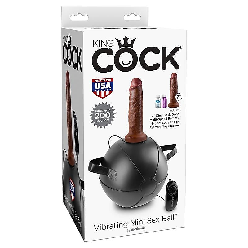 King Cock Vibrating Mini Sex Ball By Pipedream Products - Sex Machines