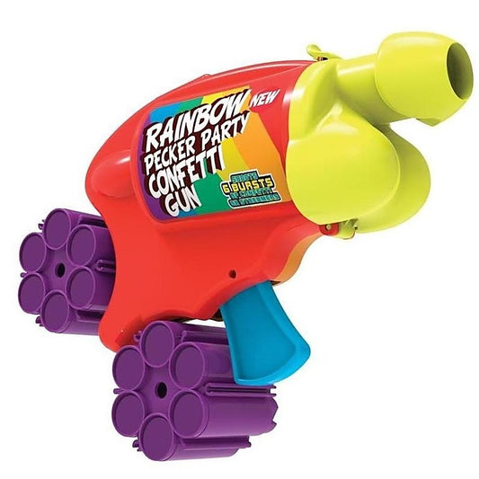 Rainbow Pecker Party Confetti Gun By Hott Products - Party Gifts and Novelties