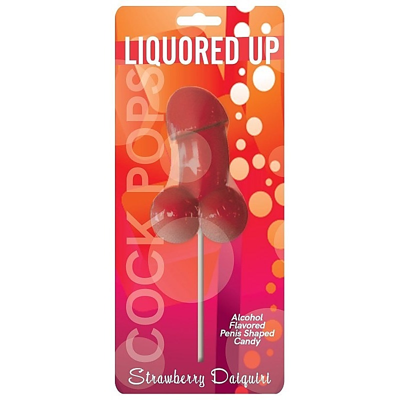 Liquored Up Cock Pops Strawberry Daiquiri By Hott Products - Sex Games, Coupons and Tricks