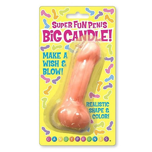 Super Fun Penis Big Candle - Bachelorette and Bucks
