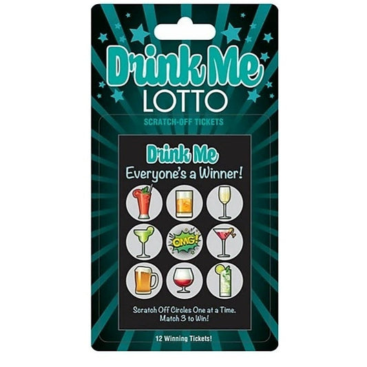 Drink Me Lotto Scratch-Off Tickets - Sex Games, Coupons and Tricks