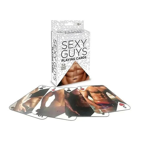 Sexy Guys Playing Cards by Little Genie - Sex Games, Coupons and Tricks