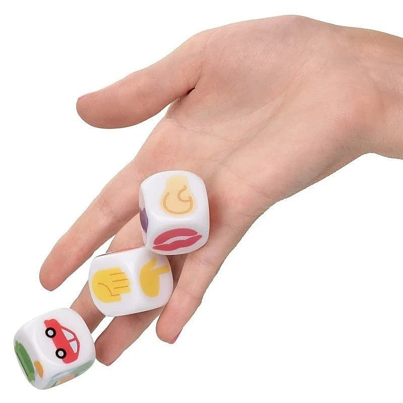 Emojigasm Dice by California Exotics - Sex Games, Coupons and Tricks