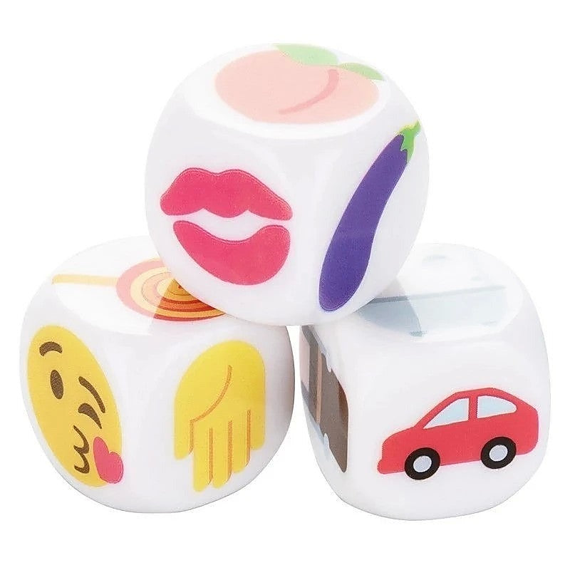 Emojigasm Dice by California Exotics - Sex Games, Coupons and Tricks