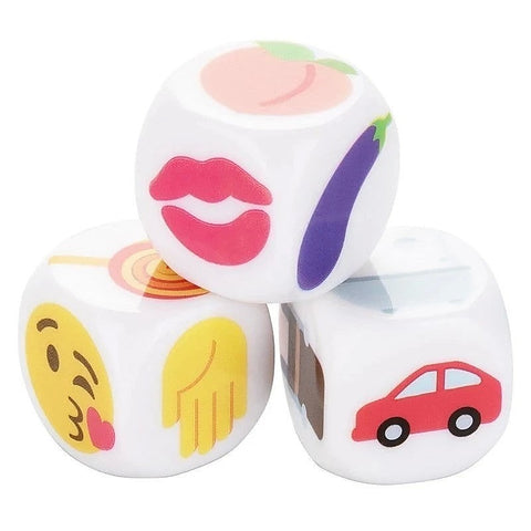 Emojigasm Dice by California Exotics - Sex Games, Coupons and Tricks