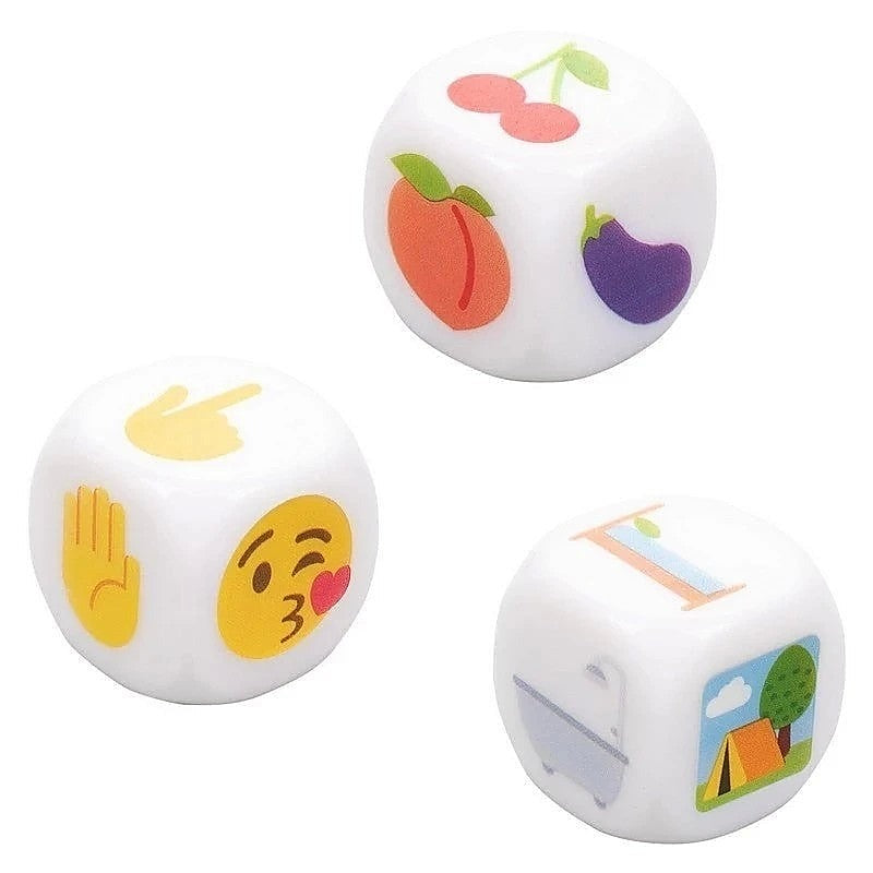 Emojigasm Dice by California Exotics - Sex Games, Coupons and Tricks