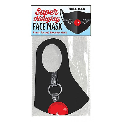 Super Naughty BALL GAG Mask - Bondage Gags and Bits