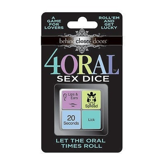Behind Closed Doors - 4 Oral Sex Dice - Sex Games, Coupons and Tricks