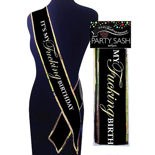Its My Fucking Birthday Sash - Sex Games, Coupons and Tricks