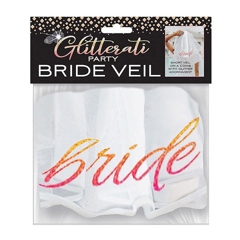 Glitterati Bride Veil Hens Party Novelty Veil Sex Game - Sex Games, Coupons and Tricks