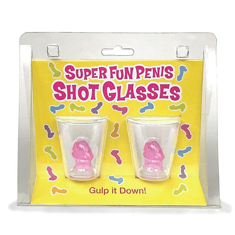 Penis Shot Glasses, Set Of 2 By Little Genie - Sex Games, Coupons and Tricks
