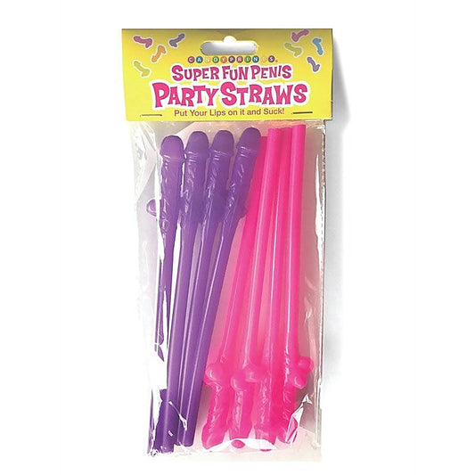 Super Fun Penis Party Straws - Party Gifts and Novelties