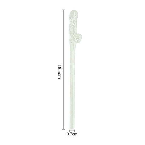 Glowing Willy Straws by Lovetoy - Sex Games, Coupons and Tricks