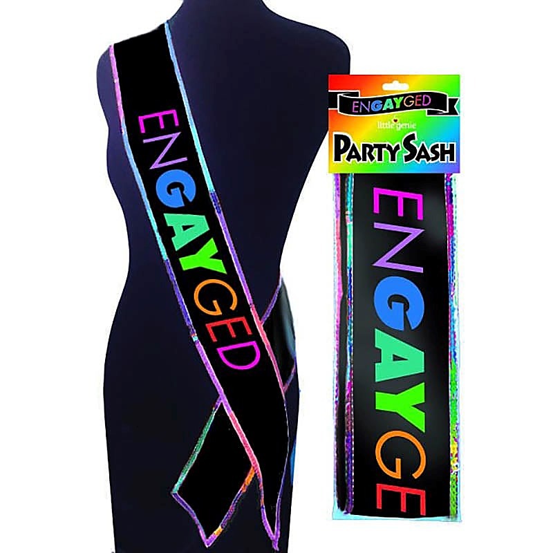 Engayged Sash by Little Genie - Sex Games, Coupons and Tricks