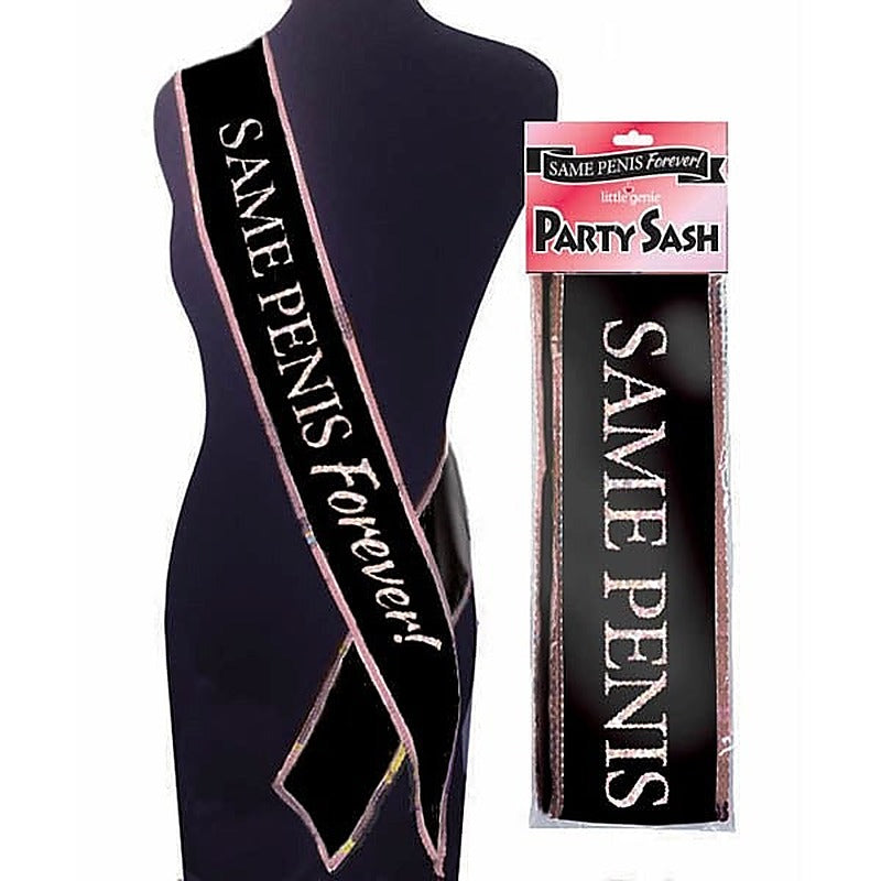Same Penis Forever Sash by Little Genie - Sex Games, Coupons and Tricks