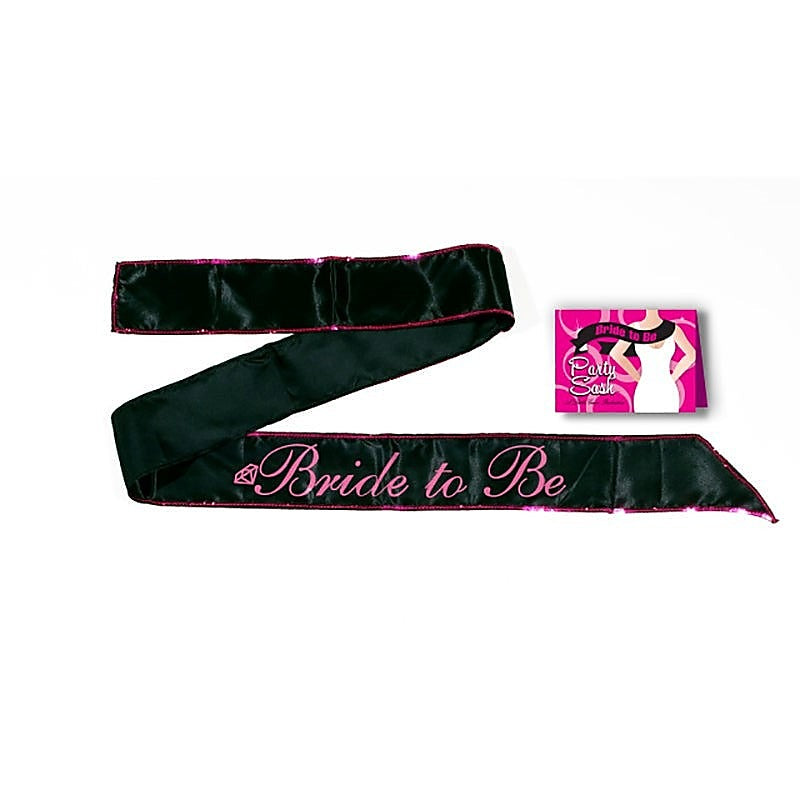 Bride-To-Be Sash Hens Party Sash Costume by Little Genie - Fancy Dress Ups