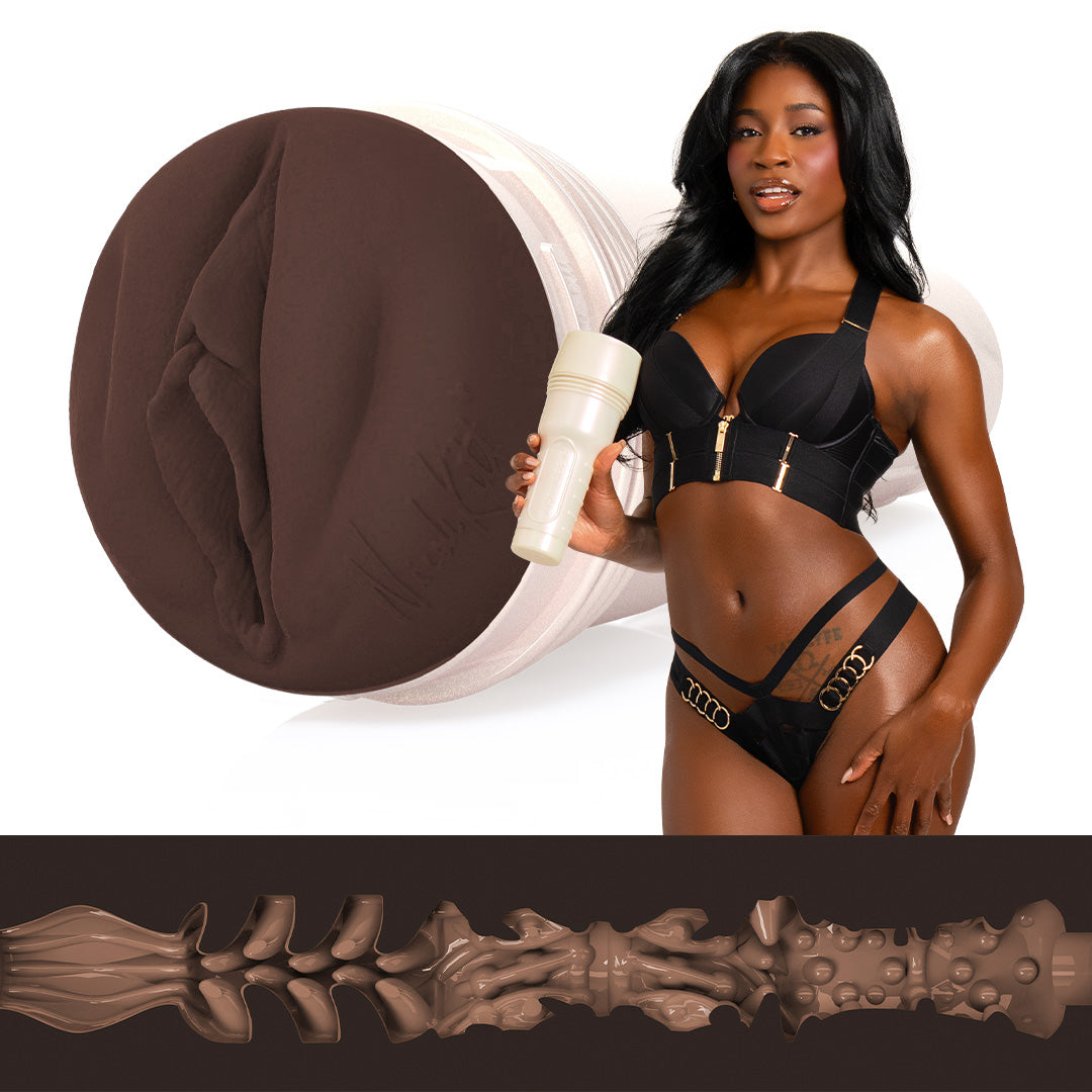 Fleshlight Girls Nicole Kitt Purrrrrfection Realistic Vagina - Masturbators and Strokers