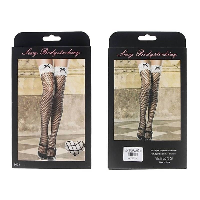 Black And White Sexy Stocking By Oh Yeah - Hosiery