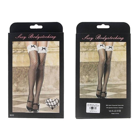 Black And White Sexy Stocking By Oh Yeah - Hosiery