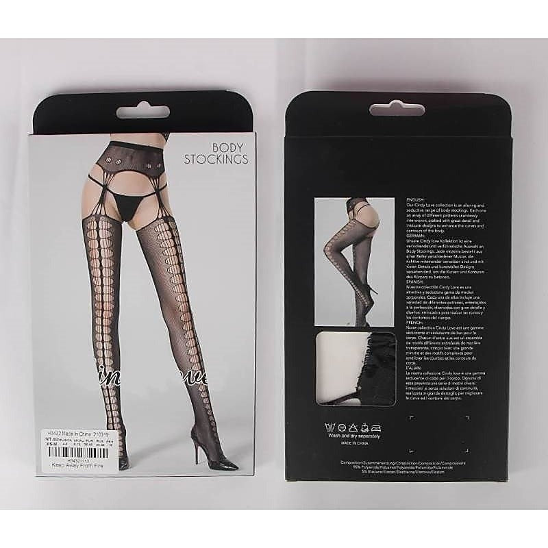 Black Sexy Fishnet Pantyhose Tights By Oh Yeah - G-Strings, Panties and Shorts