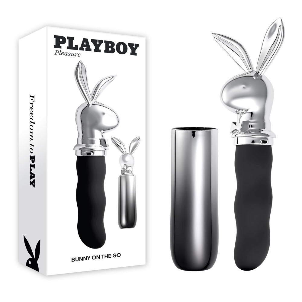 Playboy Pleasure BUNNY ON THE GO Body Wand Massager - - Body Wands