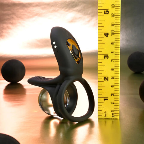 Playboy Pleasure JUST RIGHT Vibrating Cock Ring - Cock Rings