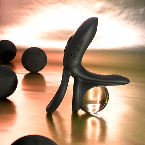 Playboy Pleasure JUST RIGHT Vibrating Cock Ring - Cock Rings