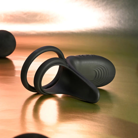 Playboy Pleasure JUST RIGHT Vibrating Cock Ring - Cock Rings