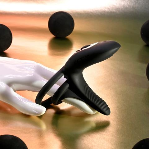 Playboy Pleasure JUST RIGHT Vibrating Cock Ring - Cock Rings