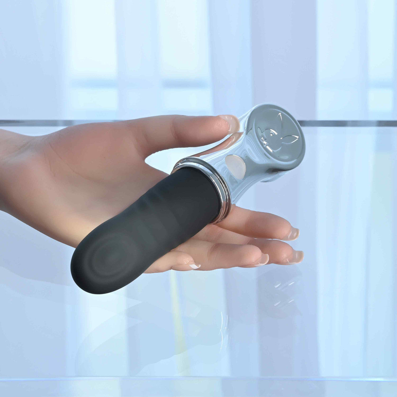 Playboy Pleasure BON VOYAGE Rechargeable Tapping Vibrator - - Personal Massagers