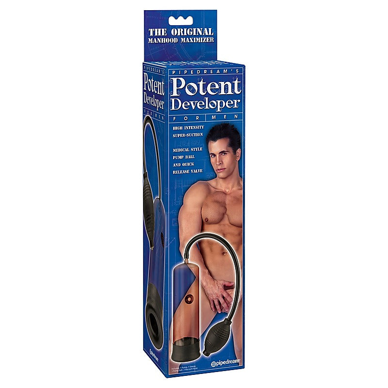Potent Developer Male Penis Pump By Pipedream Products - Penis Pumps And Stretchers