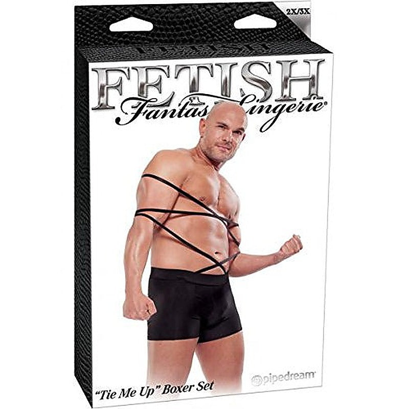 Fetish Fantasy Tie Me Up Male Bdsm Play Boxer Set - Mens Briefs And Boxers