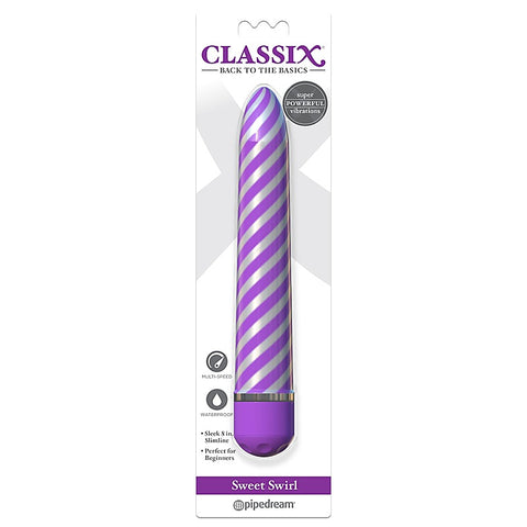 Sweet Swirl 8 Inch Bullet Vibrator By Pipedream - Bullet Vibrators