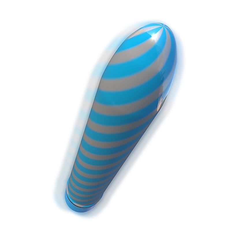 Sweet Swirl 8 Inch Bullet Vibrator By Pipedream - Bullet Vibrators