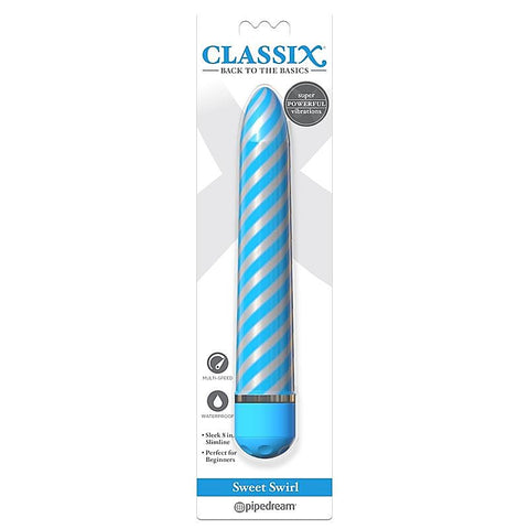 Sweet Swirl 8 Inch Bullet Vibrator By Pipedream - Bullet Vibrators