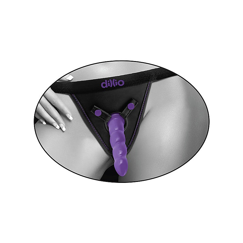 Dillio Perfect Fit Adjustable Strap-On Harness By Pipedream - Strap On Sextoys