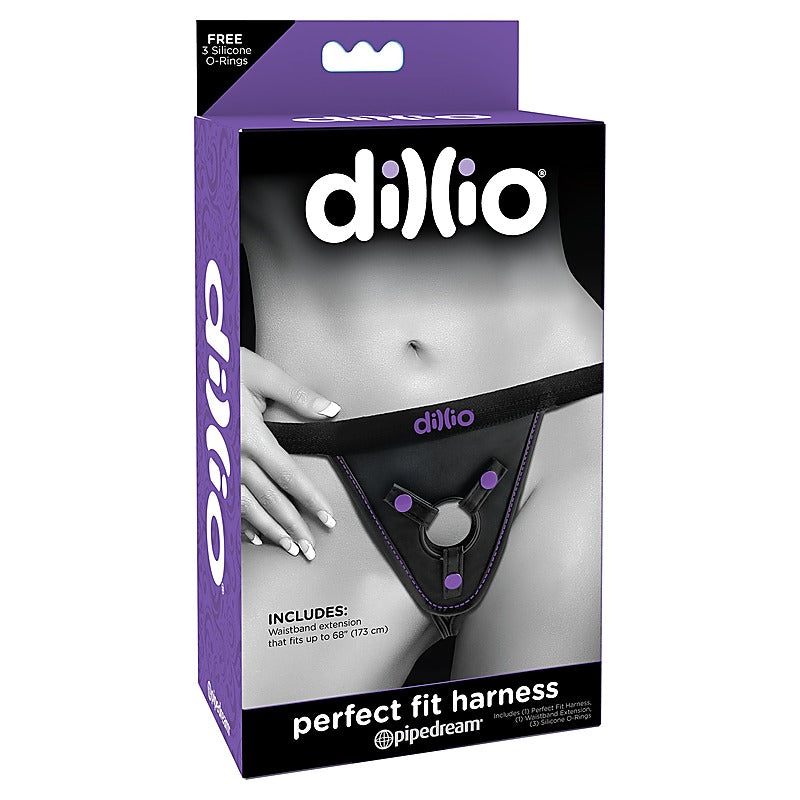 Dillio Perfect Fit Adjustable Strap-On Harness By Pipedream - Strap On Sextoys