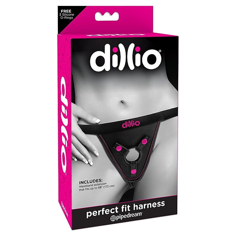 Dillio Perfect Fit Adjustable Strap-On Harness By Pipedream - Strap On Sextoys