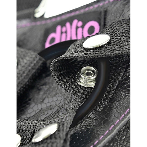 Dillio 6 Inch Strap-On Suspender Harness Set By Pipedream - Strap On Sextoys