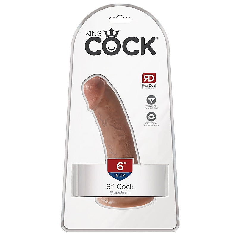King Cock Realistic Dildo With Suction Cup - Realistic Dildos