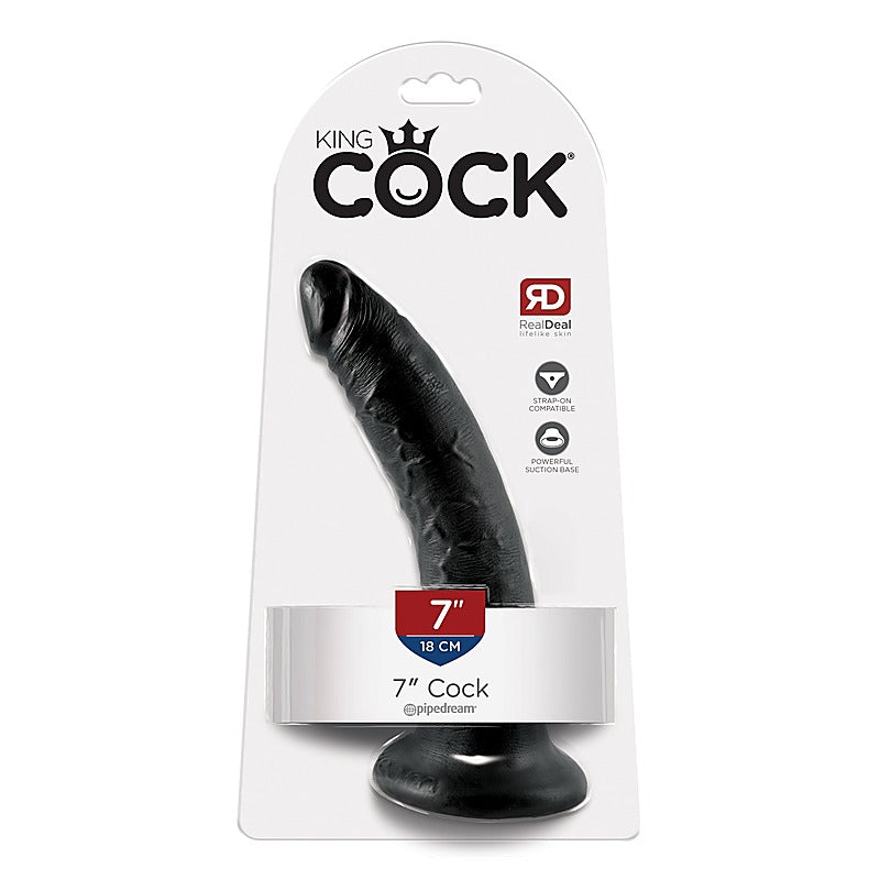 King Cock 7 Inch Realistic Dildo By Pipedream Products - Realistic Dildos