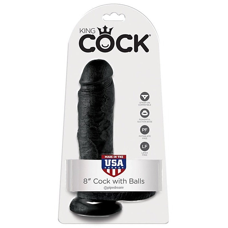 King Cock 8 Inch Realistic Dildo By Pipedream Products - Realistic Dildos