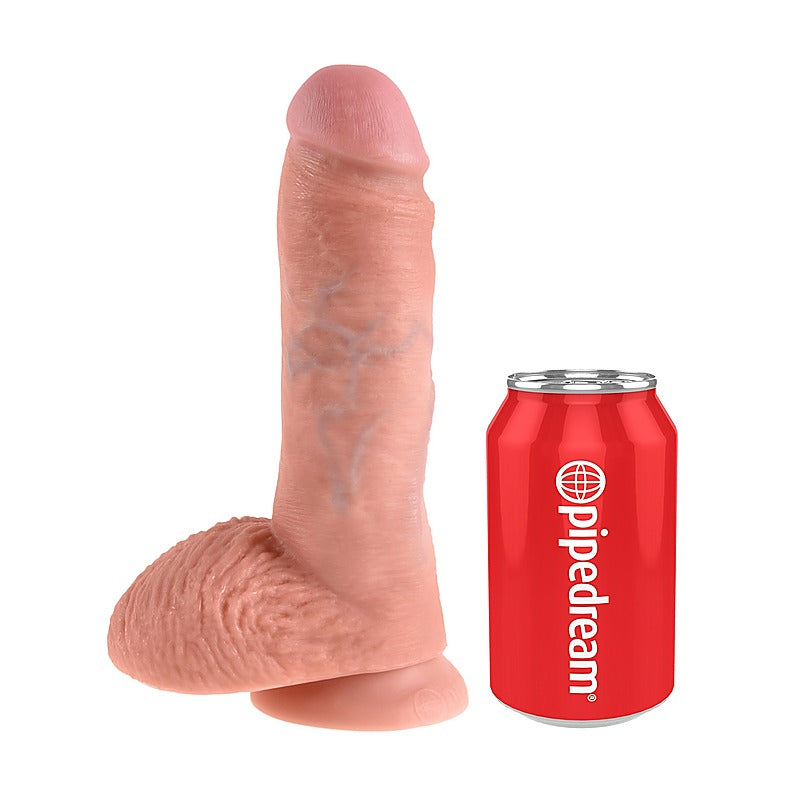 King Cock 8 Inch Realistic Dildo By Pipedream Products - Realistic Dildos